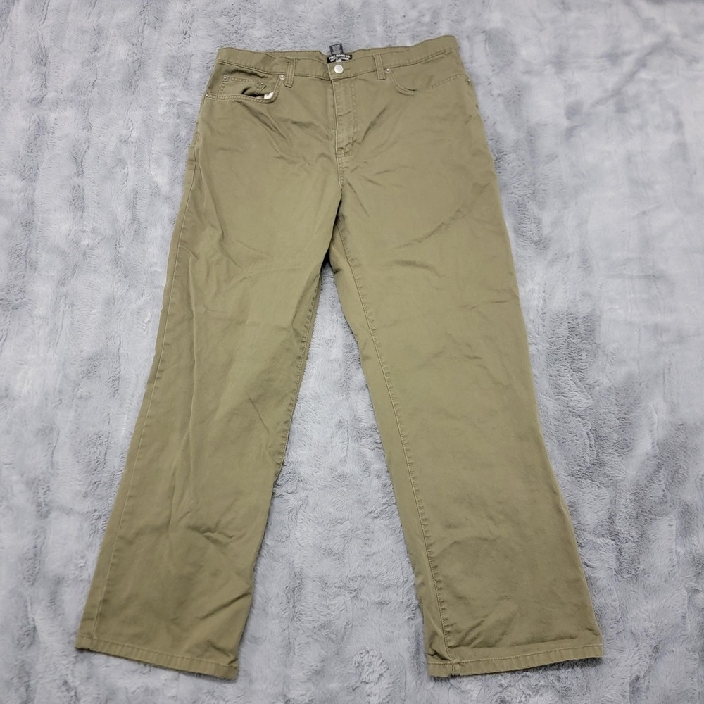 Vintage Polo Jeans‎ Co Ralph Lauren Jeans Mens 36x32 Olive Green Wide Leg Y2K
